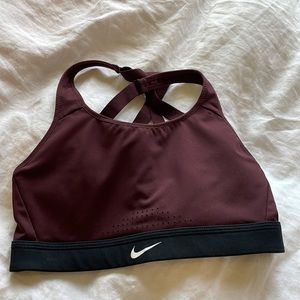 3/$10 Nike sports bra - maroon/burgundy